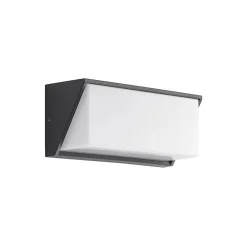 Lindby utendørs LED-vegglampe Malim, 25 cm, antrasitt, IP65| Kommersiell Utebelysning|Led-Utendørs
