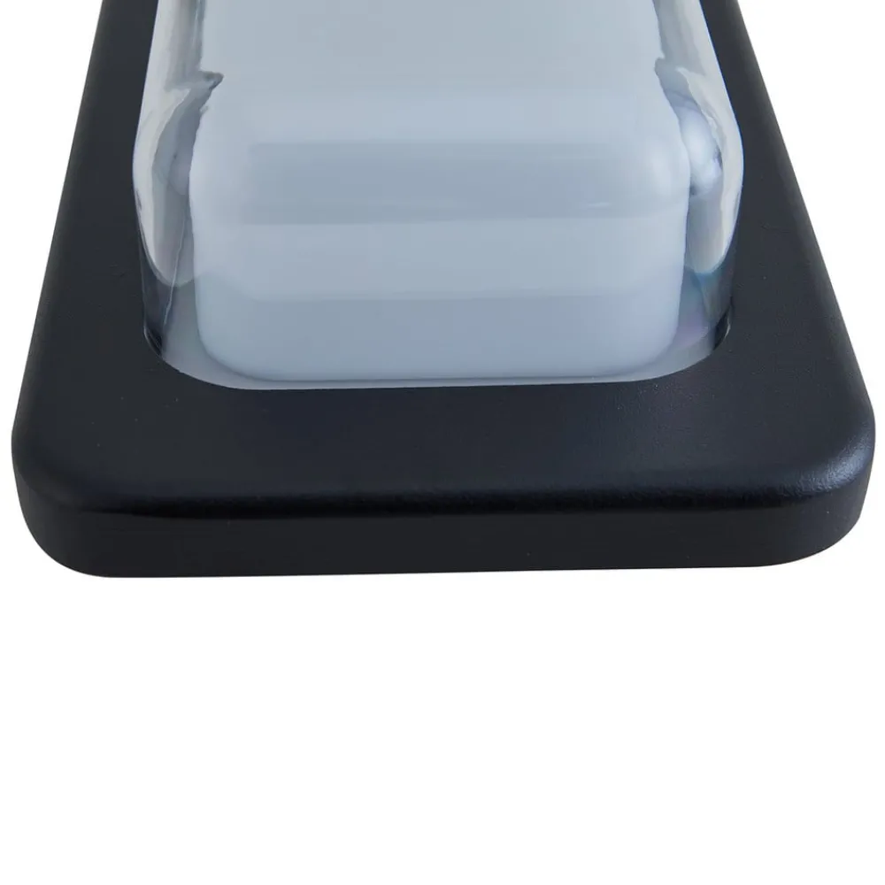 Lindby utendørs LED-vegglampe Sibara, antrasitt, kantet, IP54| Terrassebelysning