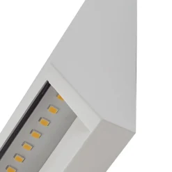 Lindby utendørs LED-vegglampe Appeso, lengde 22 cm, sett med 2 stk New