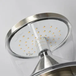 Lindby utendørs LED-vegglampe Antje, stål, 23 cm, IP44 Best