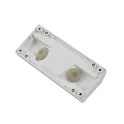 Lindby utendørs LED-vegglampe Appeso, lengde 16 cm, sett med 2 stk| Kommersiell Utebelysning