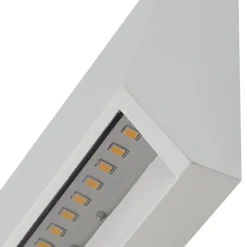 Lindby utendørs LED-vegglampe Appeso, lengde 16 cm, sett med 2 stk| Kommersiell Utebelysning