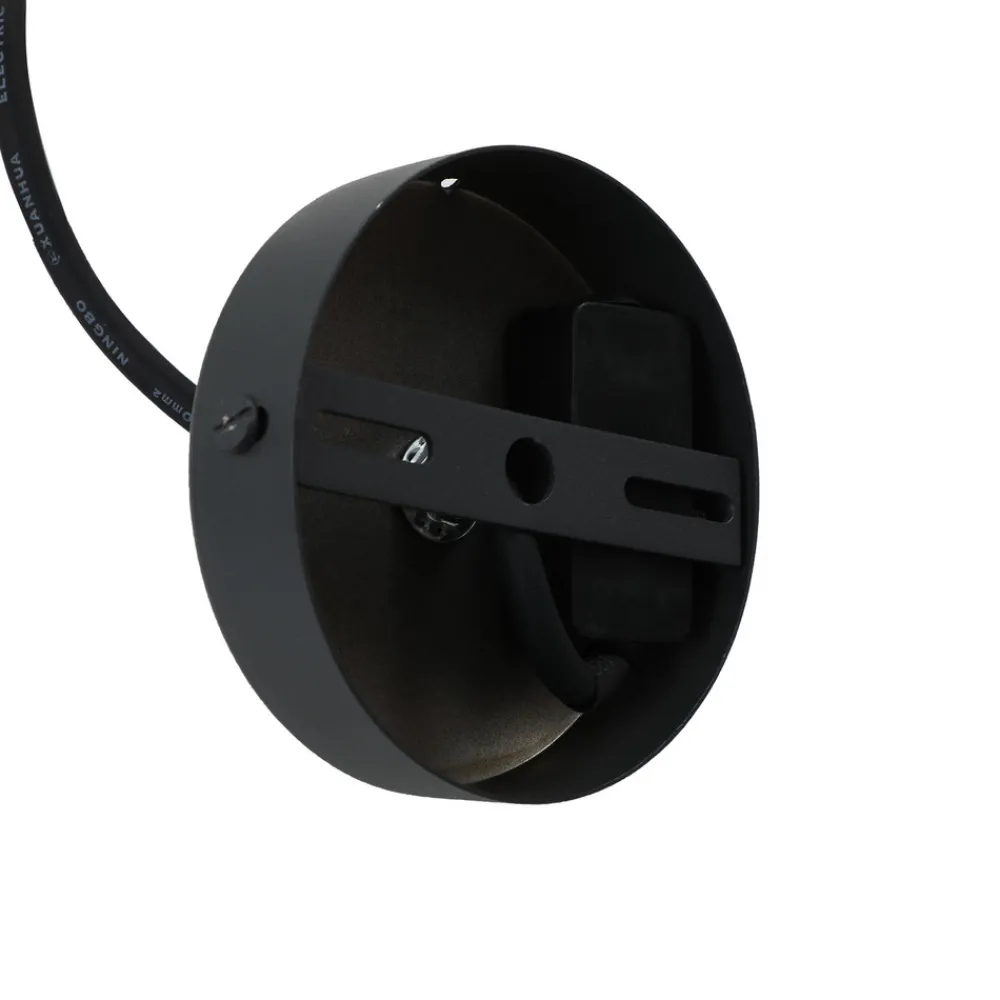 Lindby utendørs pendellampe Alea, hvit, plast, Ø 38 cm Online