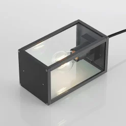 Lindby utendørs pendellampe Filimon, antrasitt, 22 cm, IP44, E27| Pendellamper Utendørs|Terrassebelysning