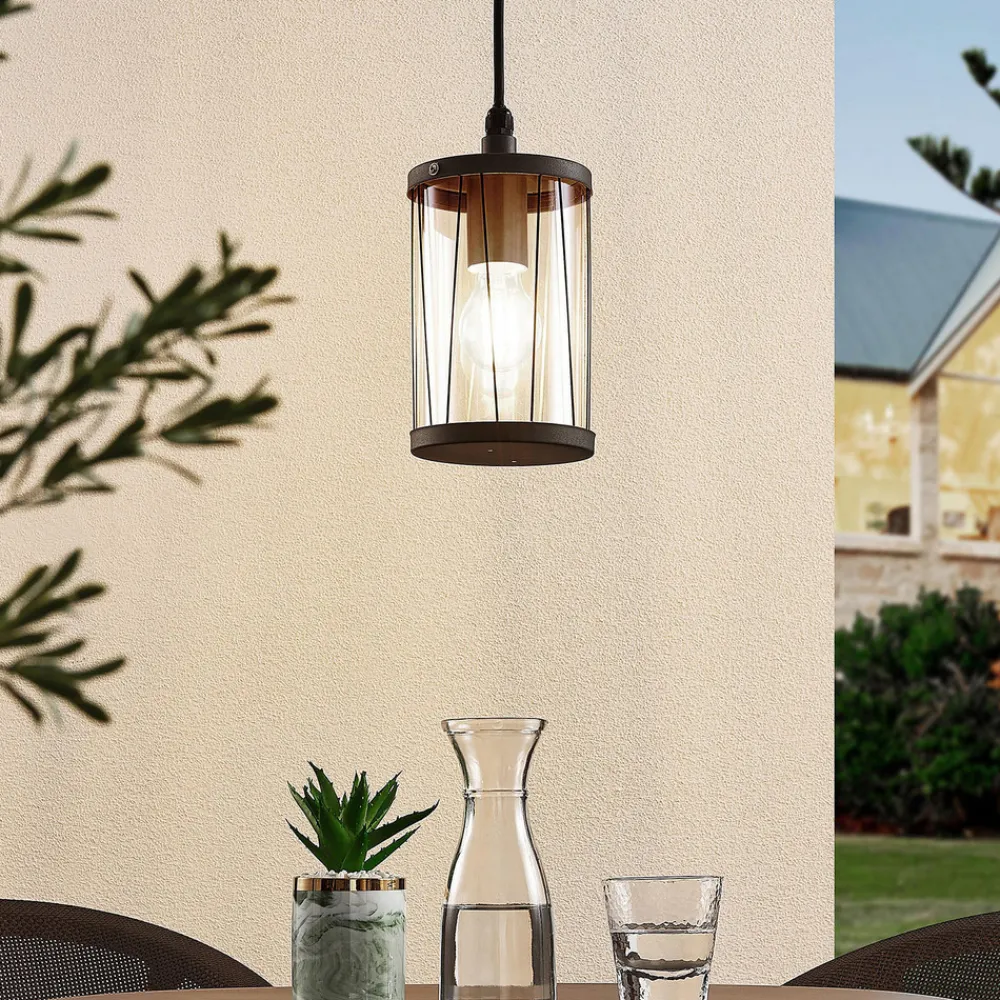 Lindby utendørs pendellampe Yonan, E27 Best