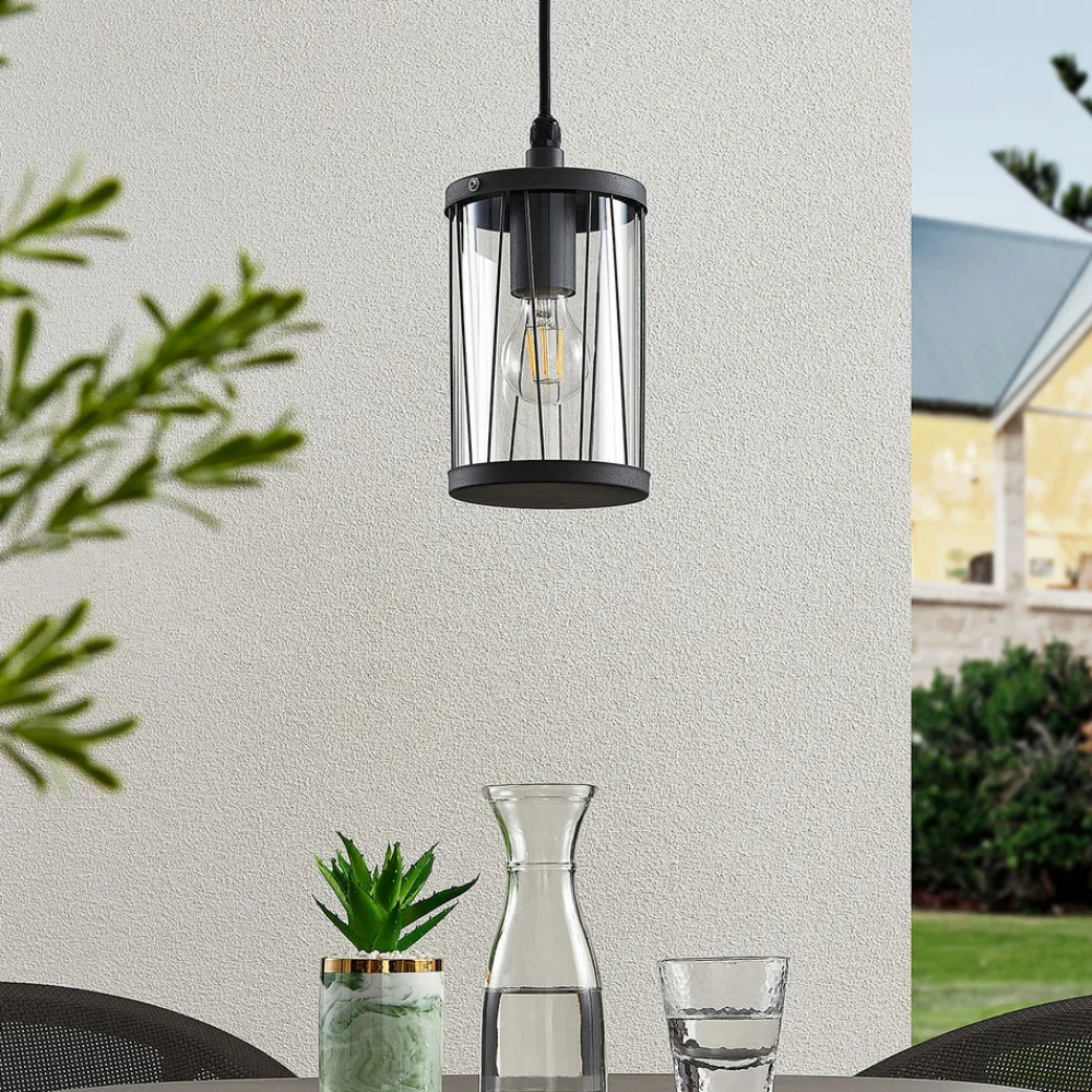 Lindby utendørs pendellampe Yonan, E27 Best