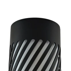 Lindby utendørs taklampe Lurinda, 10,5 cm, svart, aluminium,| Terrassebelysning|Taklamper Utendørs