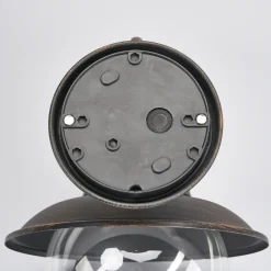 Lindby utendørs vegglampe Eddie, rustfarget, metall, IP44, E27 Sale