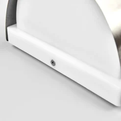 Lindby utendørs vegglampe Noyan, 20 cm, stål, IP44, E27 Best