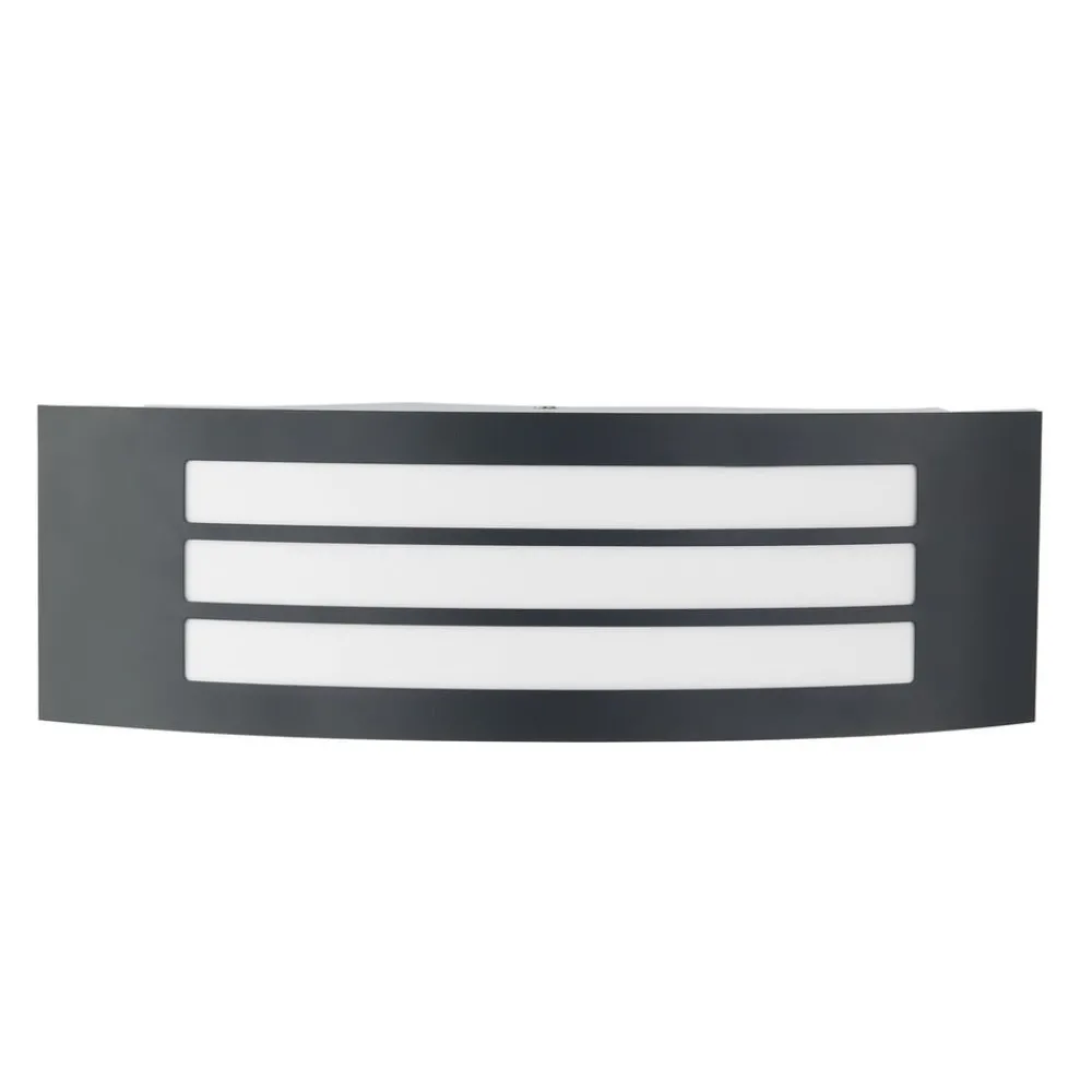 Lindby utendørs vegglampe Vimal, E27, 32 cm, svart, aluminium| Vegglamper Utendørs