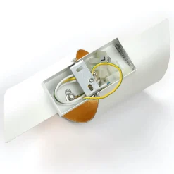 Lindby vegglampe Desirio, hvit/gull, 24 cm, metall Best