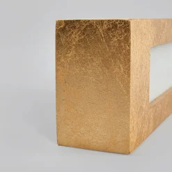 Lindby vegglampe Emina, gull, gips, 36 cm, E14| Design- Og Hotellbelysning