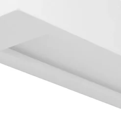 Lindby vegglampe Matteo, hvit, gips, 36 cm, E14, lakkerbar Sale