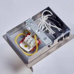 Lindby vegglampe Shajan, 29 cm, tekstil, E27, LED-leselampe