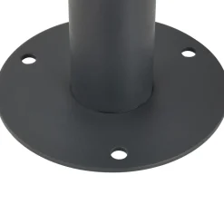 Lindby veilampe Belmiro, jern, 100 cm høy, E27, svart Hot