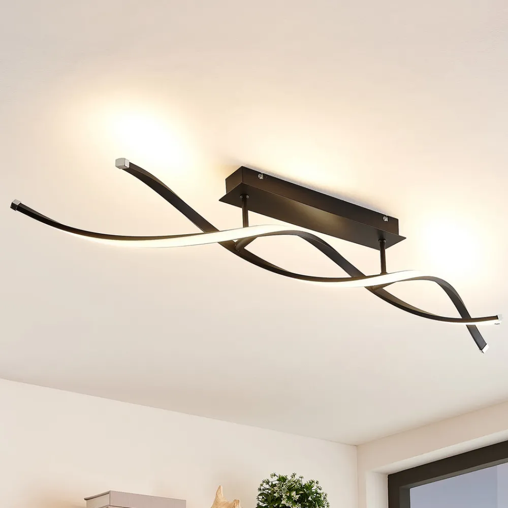 Lindby Welina LED-taklampe Hot