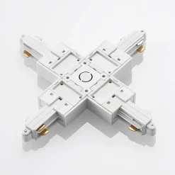 Lindby X-connector Linaro, hvit, 1-fase system| Skinnesystem