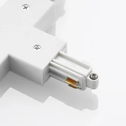 Lindby X-connector Linaro, hvit, 1-fase system| Skinnesystem