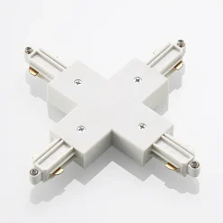 Lindby X-connector Linaro, hvit, 1-fase system| Skinnesystem