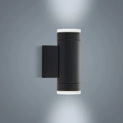 Lindby Yelina utendørs vegglampe fatning oppe/nede| Vegglamper Utendørs