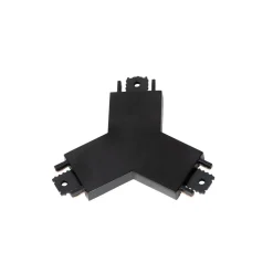 Lindby Y-kobling Lumaro, svart, 7,85 cm, plast New