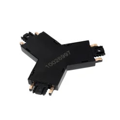 Lindby Y-kobling Lumaro, svart, 7,85 cm, plast New