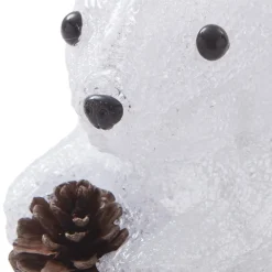 Lindby Yuki LED-dekofigur, plast, ekorn| Julebelysning|Dekorasjonsbelysning