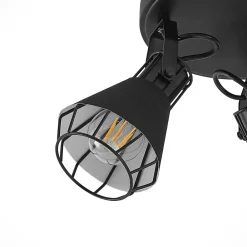 Lindby Yusei spotlight, 3 lyskilder, rund| Spotter I Tak