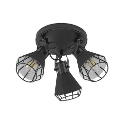 Lindby Yusei spotlight, 3 lyskilder, rund| Spotter I Tak