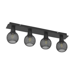 Lindby Zerda taklampe, gitter, 4 lyskilder| Spotter I Tak