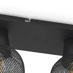 Lindby Zerda taklampe, gitter, 4 lyskilder| Spotter I Tak