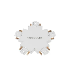 Lindby -kontakt Lumaro, 5-veis, hvit, plast| Skinnesystem