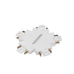 Lindby -kontakt Lumaro, 5-veis, hvit, plast| Skinnesystem