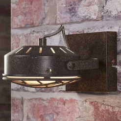 Lindby -spotlight Tamin, rustfarget, 1-lampe, glass, G9| Led-Innendørs|Spotter I Tak