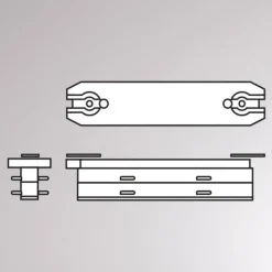 Molto Luce Lineærkontakt for Volare-skinne, 70 mm Outlet