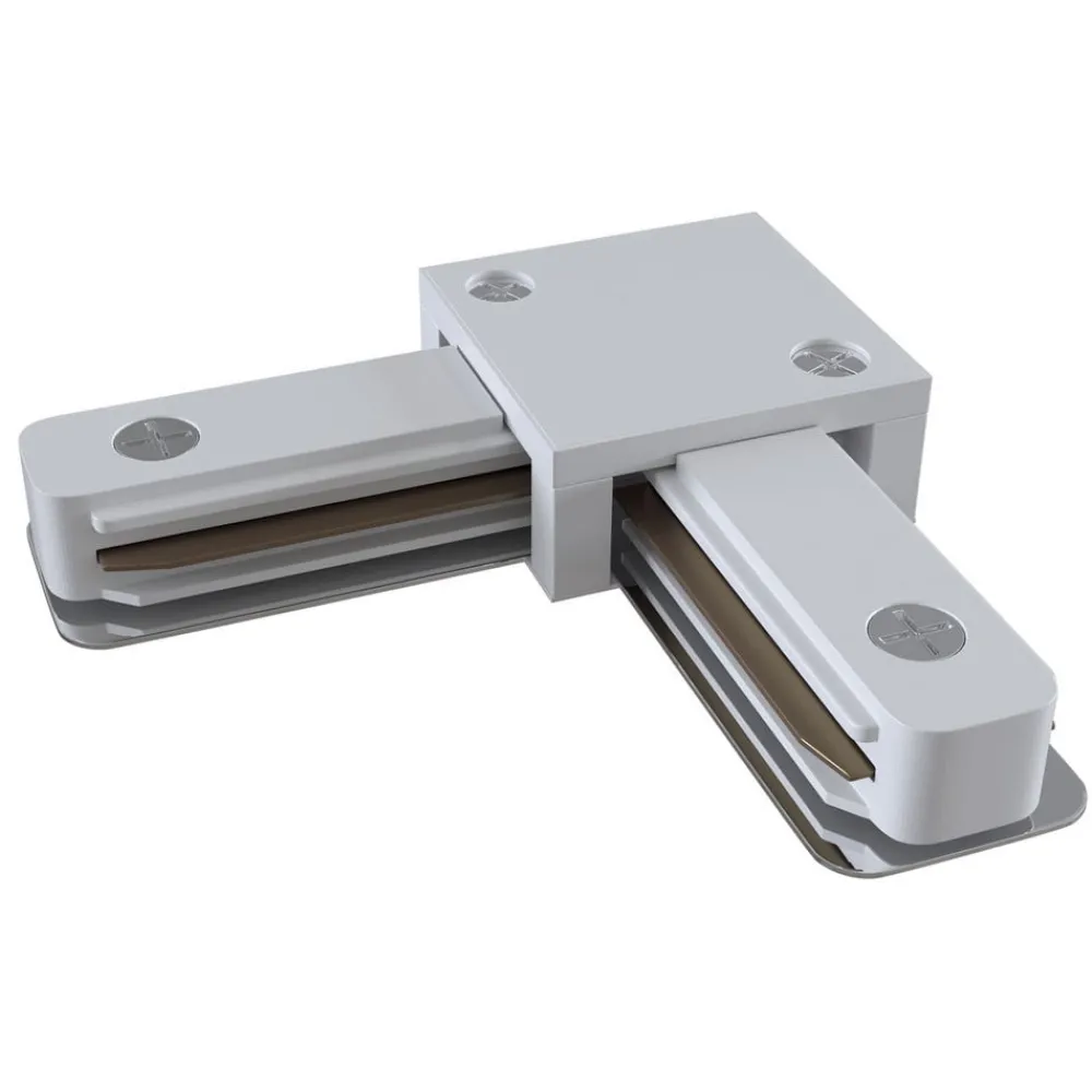 Maytoni L-koblingsskinne, 1-fase skinne, hvit Best