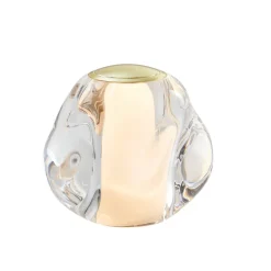 LOOM DESIGN LED-bordlampe Ice Ball gullfarget Ø 10,5 cm| Bordlamper