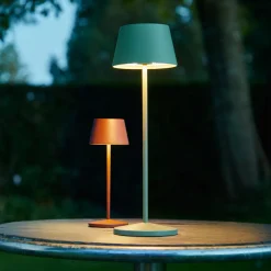 LOOM DESIGN oppladbar LED-bordlampe Modi Micro, IP65, corten Outlet