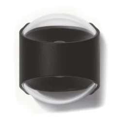 LOOM DESIGN Saga utendørs vegglampe opp/ned svart| Led-Utendørs|Terrassebelysning