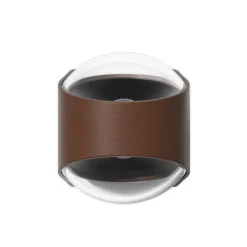 LOOM DESIGN utendørs LED-vegglampe Saga, opp/ned, corten| Terrassebelysning