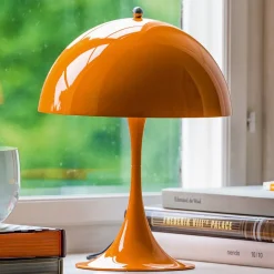 Louis Poulsen Panthella Mini bordlampe oransje| Bordlamper