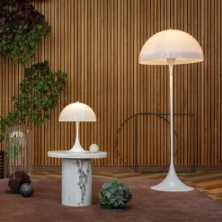 Louis Poulsen Panthella Portable 250 hvit 2 700 K| Dekorasjonsbelysning|Kommersiell Utebelysning