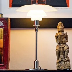 Louis Poulsen PH 2/1 bordlampe forkrommet høylans Sale