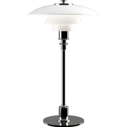 Louis Poulsen PH 2/1 bordlampe forkrommet høylans Sale