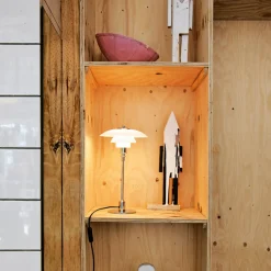 Louis Poulsen PH 2/1 bordlampe forkrommet høylans Sale