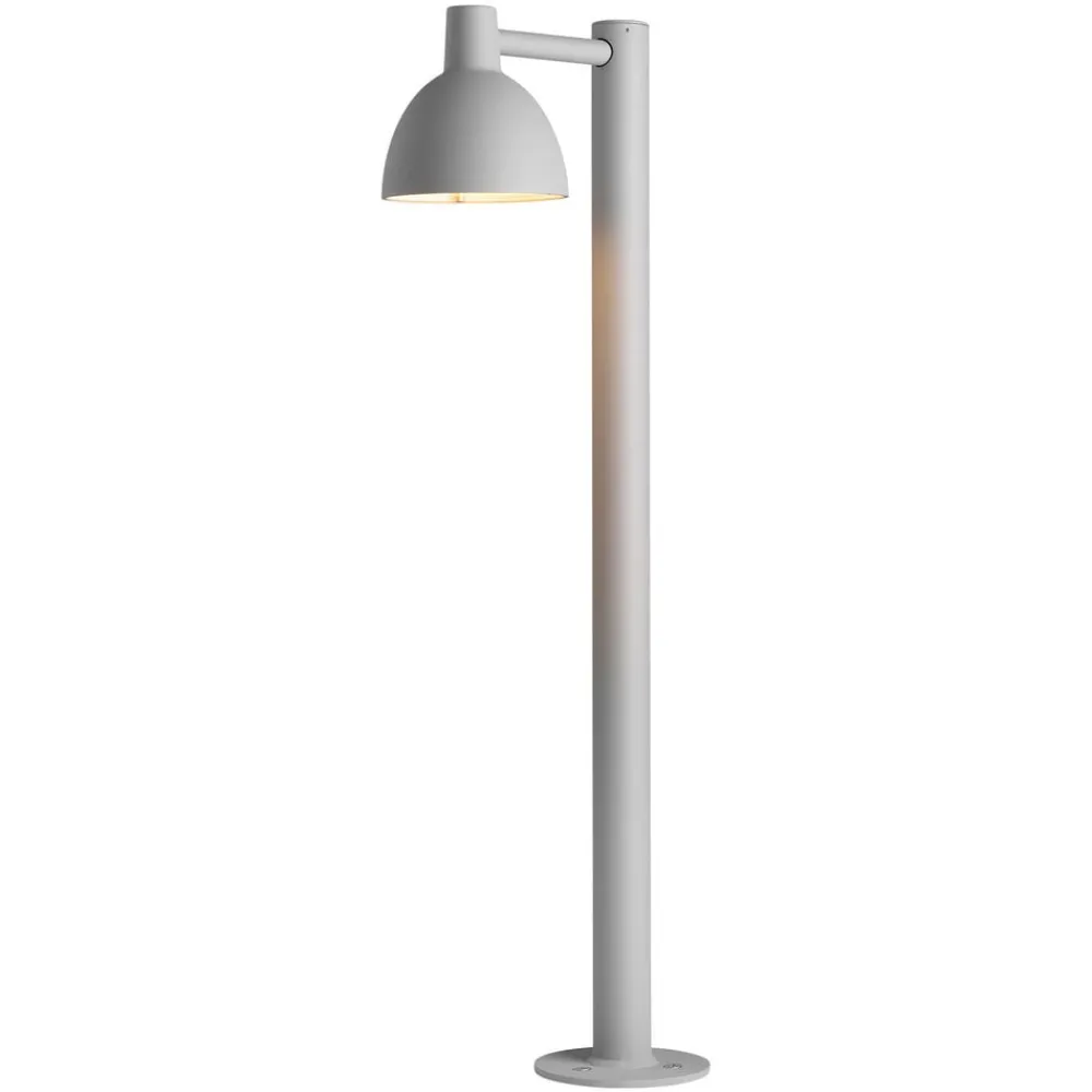 Louis Poulsen Toldbod veilampe, aluminium| Gatebelysning, Pullert Belysning