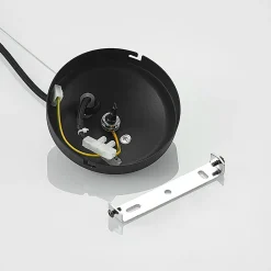 Lucande Binta hengelampe, 1 lyskilde, sølvgrå New