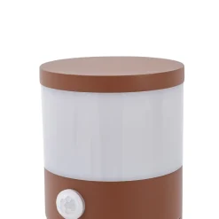 Lucande Corban sokkellampe, rust, sensor, stikkontakter, IP44 Online