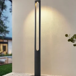 Lucande Dovino LED-lyktestolpe, 200 cm Online
