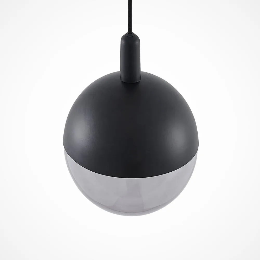 Lucande Dustian pendellampe, glasskule| Pendellamper